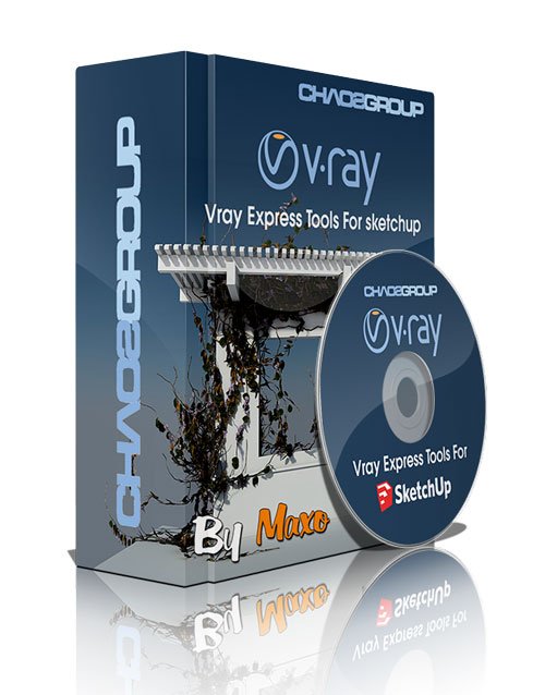 Bạn có thể tìm công cụ V-Ray Express ở đâu?