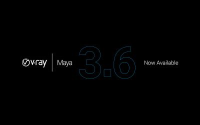 Phát hành V-Ray 3.6 For Maya