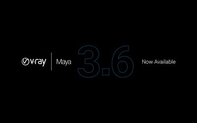 Phát hành V-Ray 3.6 For Maya